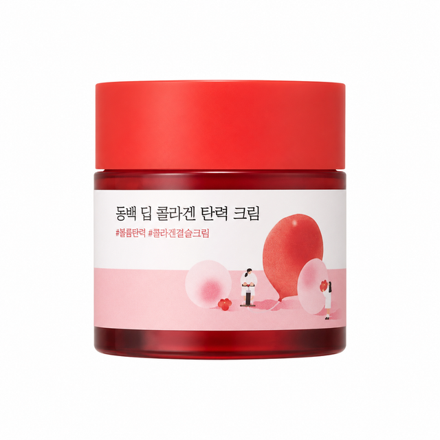 Round Lab - Camellia Deep Collagen Firming Cream, 50ml - Feel You