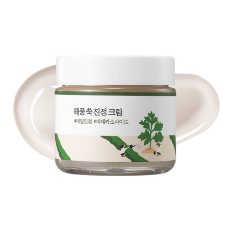 Round Lab - Mugwort Calming Cream - Nourishing Face Cream - 80ml - Feel You