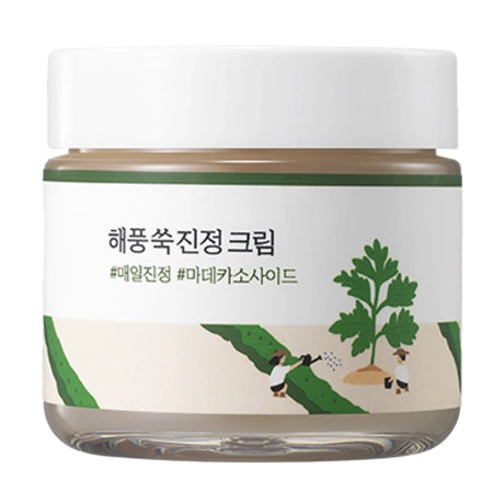 Round Lab - Mugwort Calming Cream - Nourishing Face Cream - 80ml - Feel You
