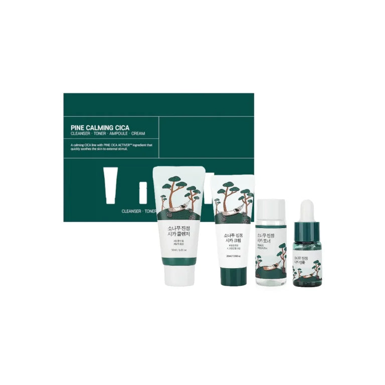 Round Lab - Pine Calming Cica Trial Kit - Feel You