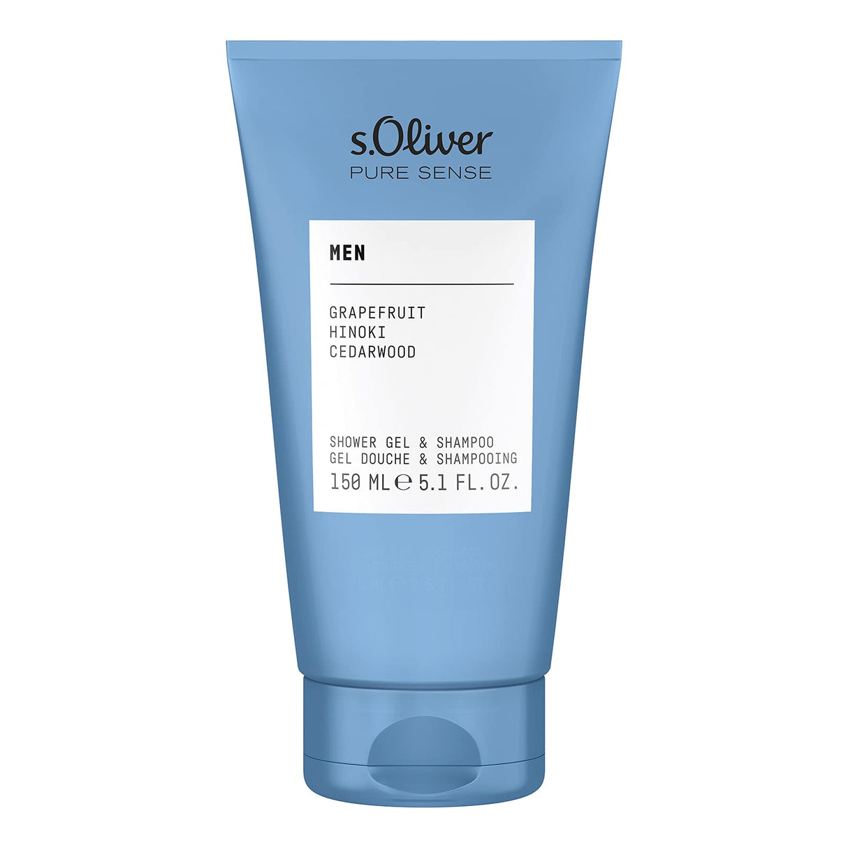 S. Oliver, Pure Sense, Shower Gel, All Over The Body, 150 ml - Feel You