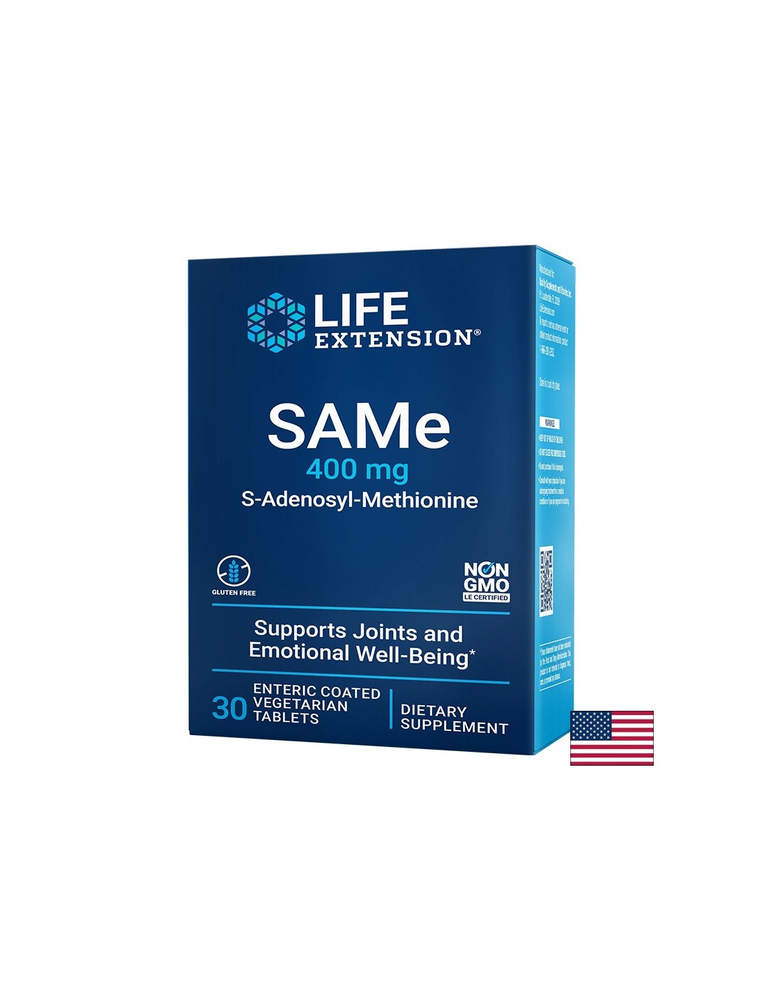 САМ-е (SAMe - S-Adenosyl-Methionine), 400 mg х 30 стомашно устойчиви таблетки - Feel You