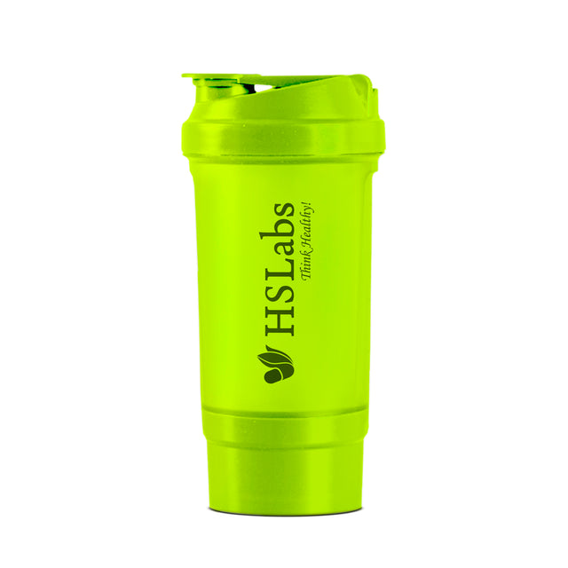 SHAKER NEON GREEN - 500 + 150 ml - Feel You