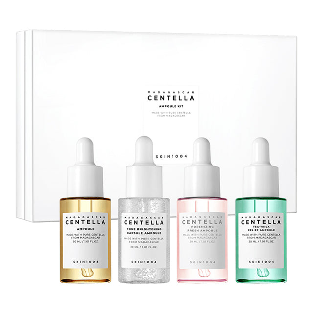 SKIN1004 Madagascar Centella Ampoule Kit 4 pcs*30 ml - Feel You
