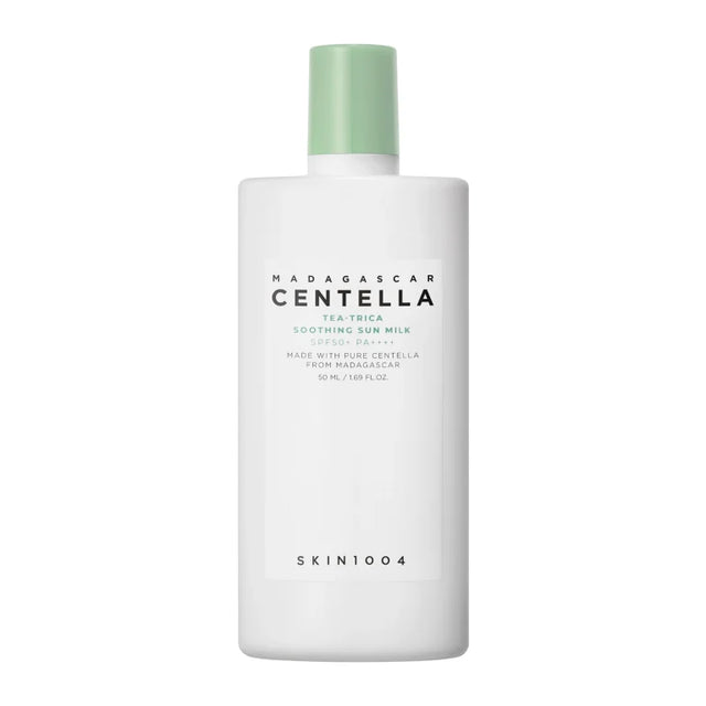 SKIN1004 - Madagascar Centella Tea-Trica Soothing Sun Milk SPF50+ PA++++, 50ml - Feel You