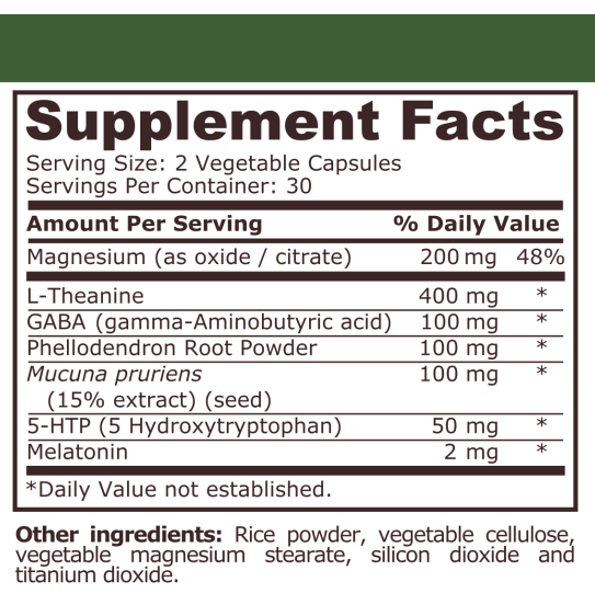 SLEEP FORMULA - 60 capsules - Feel You