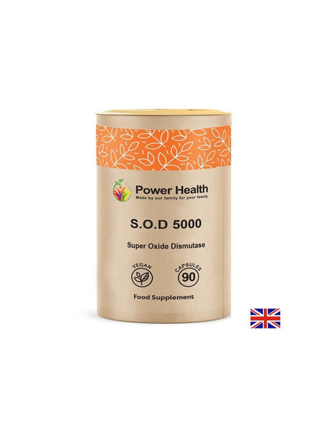 Антиоксидант - SOD Супероксид Дисмутаза, 90 капсули - Feel You