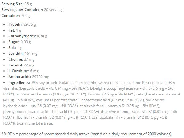 SOJAVIT 85 - 700 грама - Feel You