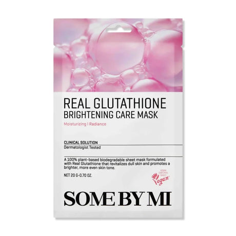 SOME BY MI - Real Glutathione Brightening Care Mask - 1pc - Feel You