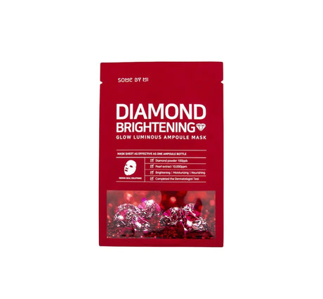 SOME BY MI - Red Diamond Brightening Glow Luminous Ampoule Mask, 25g, 1 piece - Feel You