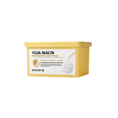 SOME BY MI - Yuja Niacin Anti Blemish Daily Mask 30 Sheets - 370ml - Feel You