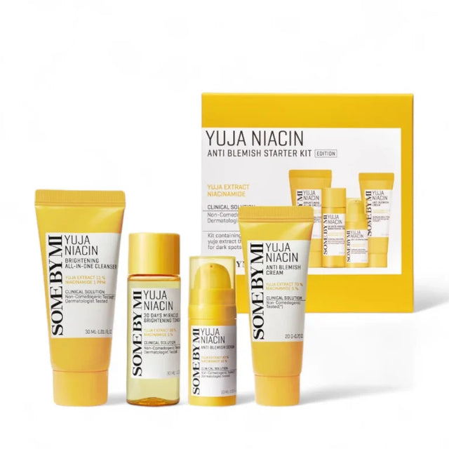 SOME BY MI - Yuja Niacin Anti Blemish Starter Kit Edition - 4 items - Feel You