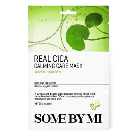SOME BY MY - Real Cica Calming Care Mask - 20g - Feel You