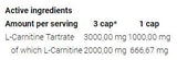 L-Carnitine 3000 Caps - 120 капсули - Feel You