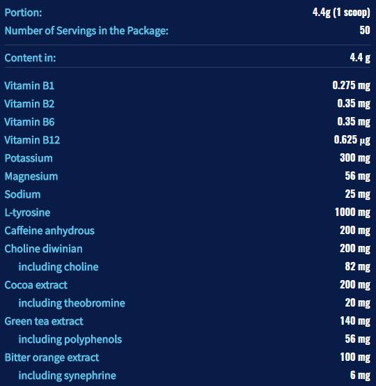 STIM PAK [220 грама, 50 Дози] - Feel You