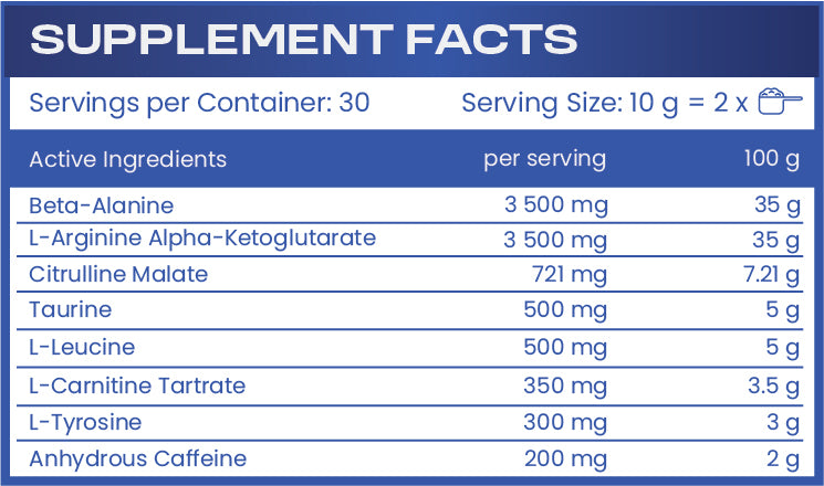 HS LABS - SUPER PUMP - 30 servings