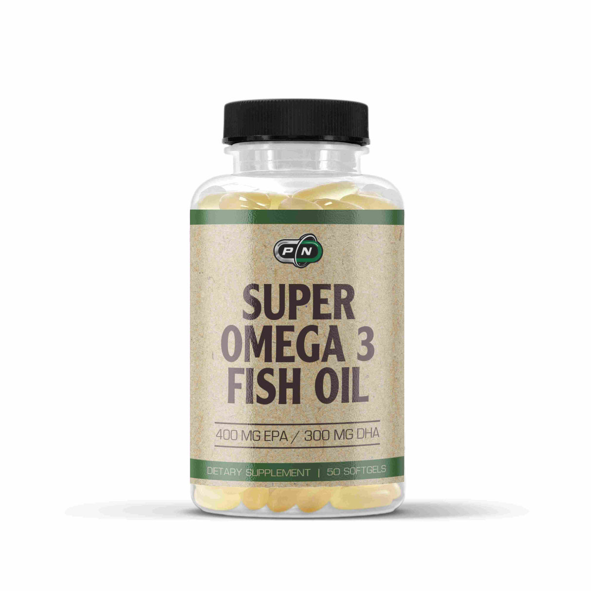 SUPER OMEGA 3 FISH OIL 1000 mg - 400 EPA / 300 DHA - 50 Softgels