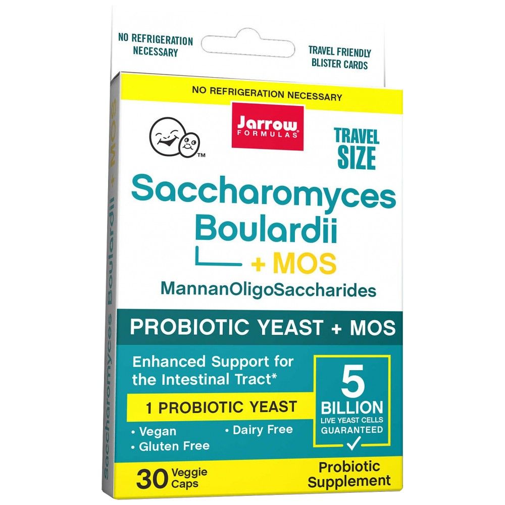 Saccharomyces Boulardii + MOS - 30 капсули - Feel You