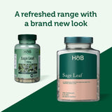 Салвия (Sage Leaf) (градински чай) 285мг 100 капсули, H&B - Feel You