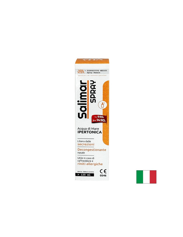 Хипертоничен спрей за нос Salimar, 125 ml - Feel You