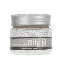 Saloos - 100% French White Clay - body and face mask - 100.0g - Feel You