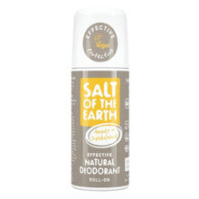 Salt-Of-The-Earth - Ambra Sandalwood Natural Roll On Deodorant - Natural ball deodorant with ambergris and sandalwood - 75ml - Feel You