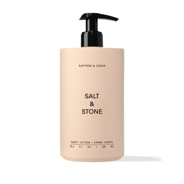 Salt & Stone – Body Lotion Saffron & Cedar, 450ml - Feel You