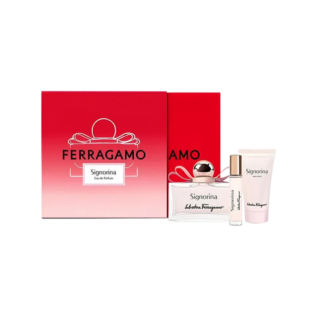 Salvatore Ferragamo - Signorina SET EDP 100 ml + EDP 10 ml + Body Lotion 50 ml - 100ml - Feel You