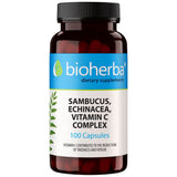 Sambucus, Echinacea, Vitamin C Complex - 100 капсули - Feel You