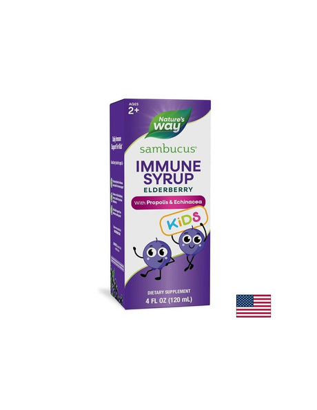 Sambucus Imunne Syrup for Kids/ Самбукус Immune сироп за деца х 120 ml Nature’s Way - Feel You