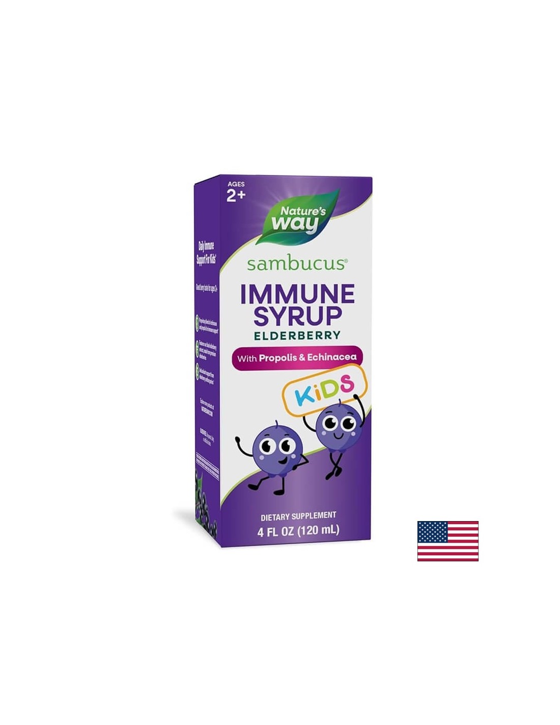 Sambucus Imunne Syrup for Kids/ Самбукус Immune сироп за деца х 120 ml Nature’s Way - Feel You