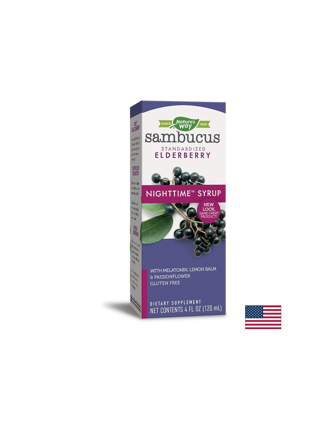 Sambucus NightTime Syrup/ Самбукус NightTime сироп х 120 ml Nature’s Way - Feel You