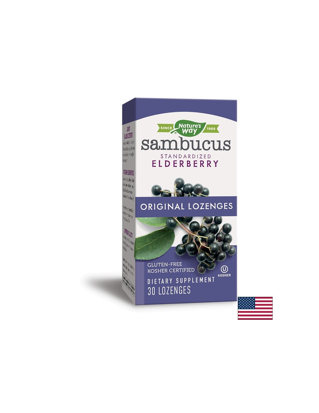 Sambucus Original Lozenges 200mg - 30 капсули - Feel You
