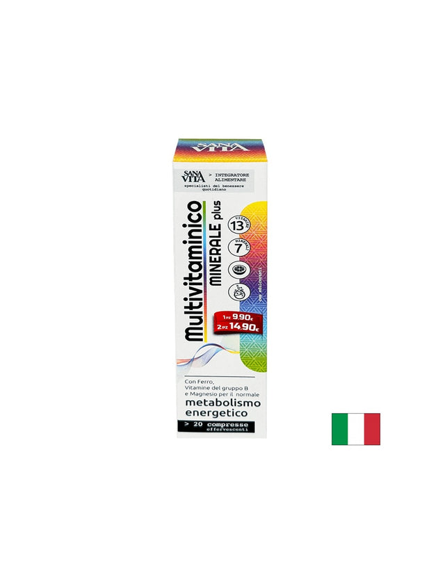 Мултивитамини и минерали Sanavita, 20 eфервесцентни таблетки - Feel You