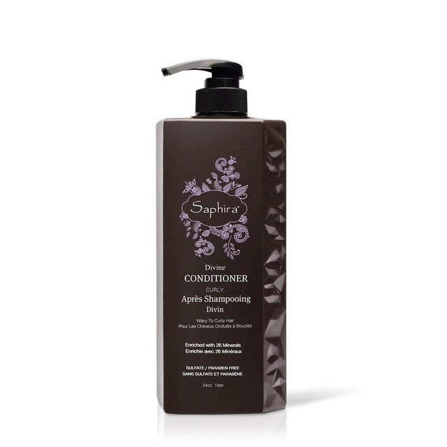 Saphira, Divine, Hair Conditioner, Moisturizing, 1000 ml - Feel You