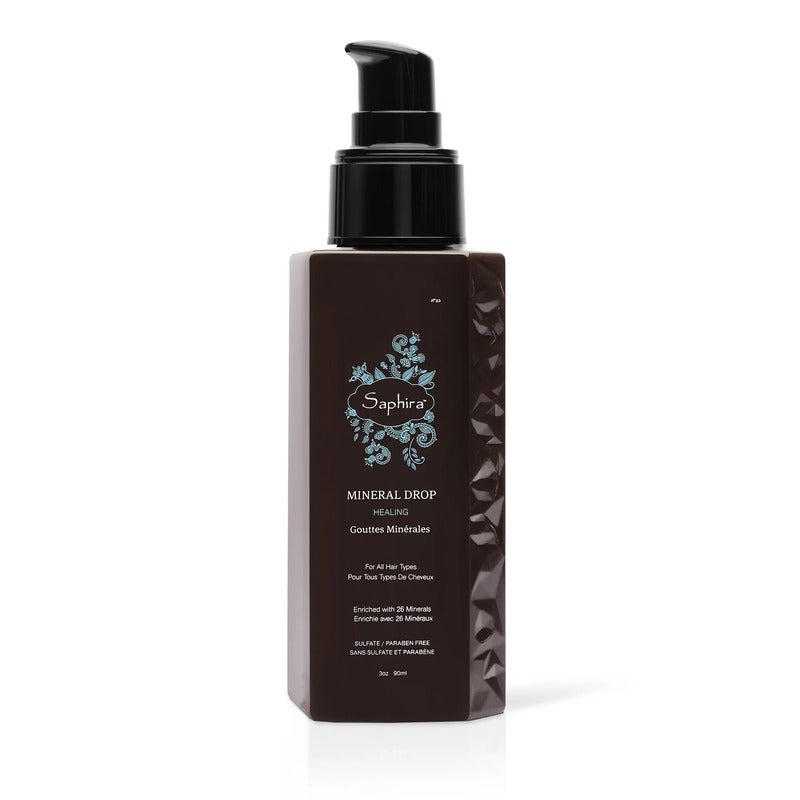 Saphira, Mineral Drop, Paraben-Free, Hair Serum, Anti-Frizz, 90 ml - Feel You