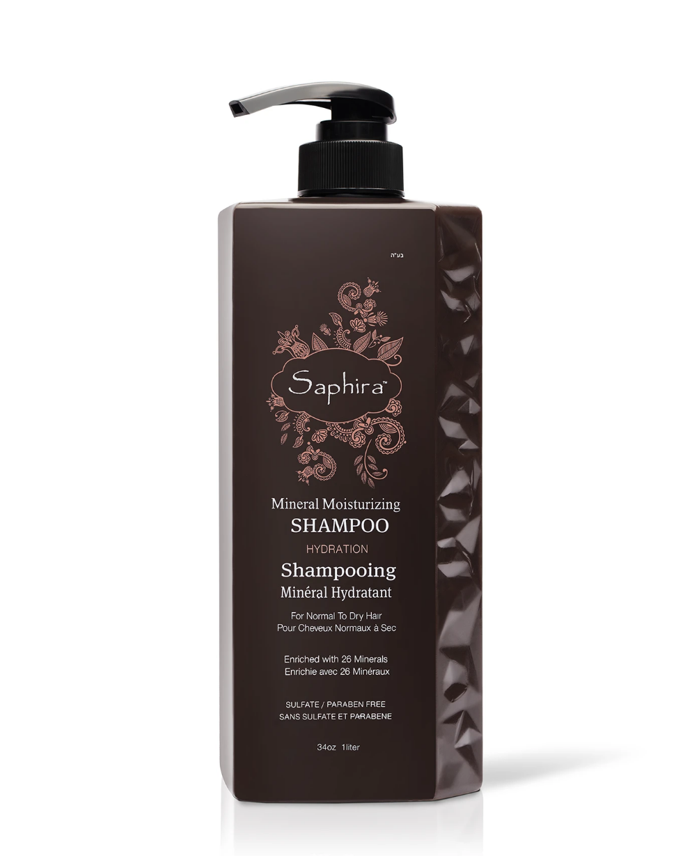 Saphira, Mineral, Hair Shampoo, For Moisturizing, 1000 ml - Feel You