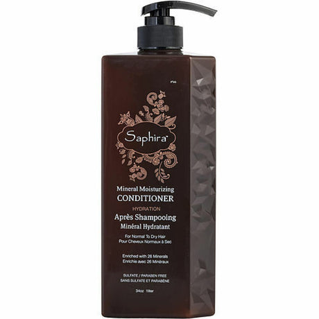 Saphira, Mineral, Paraben-Free, Hair Conditioner, For Hydration, 1000 ml - Feel You