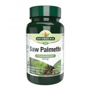 Сао палмето (Saw Palmetto) 500мг 90 таблетки, Natures Aid - Feel You