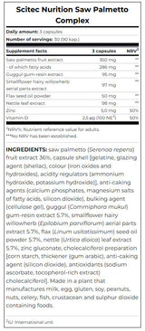 Saw Palmetto Complex / 90 Caps - Feel You