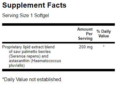Saw Palmetto / Astaxanthin Prostate Complex 60 Гел капсули - Feel You