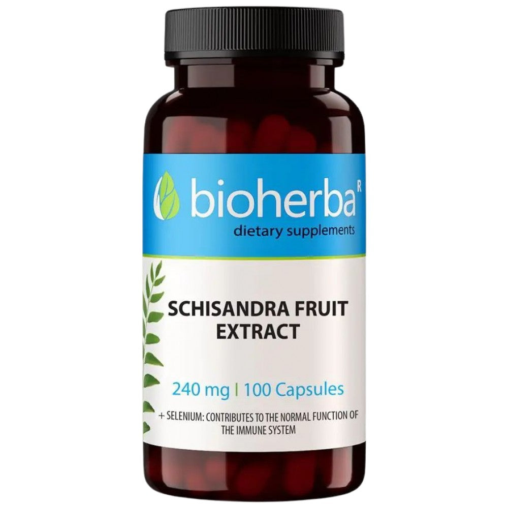 Schisandra Fruit Extract 240 mg - 100 капсули - Feel You