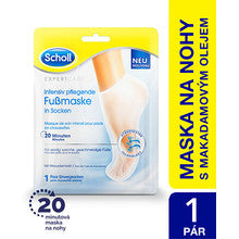 Scholl - Pedi Mask Expert Care Foot Mask - Nourishing foot mask with macadam oil - Feel You