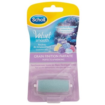 Scholl - Velvet Smooth Roller Heads Marine Minerals - Pedikúra Gentle Coarse - 1.0ks - Feel You