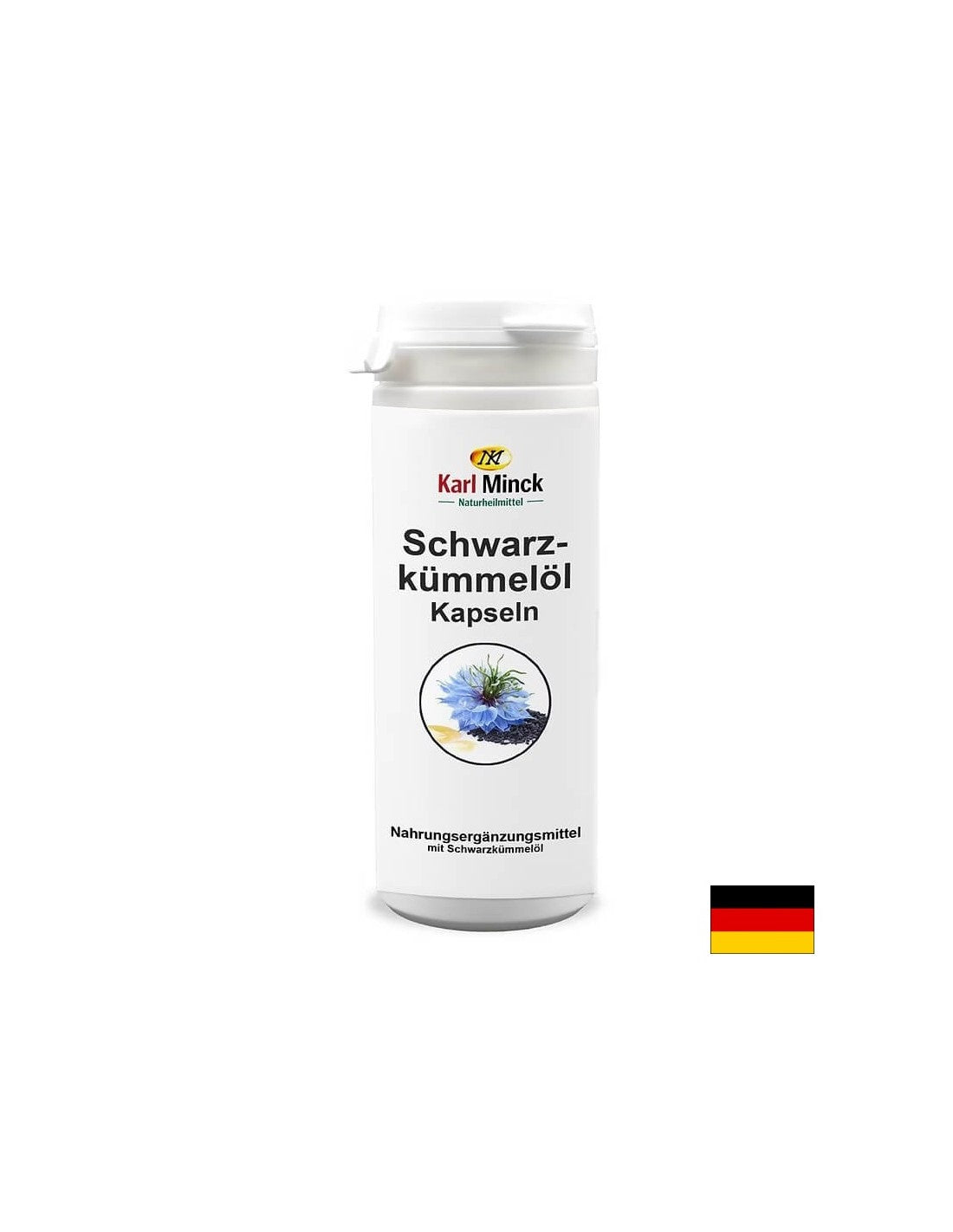 Schwarzkümmelöl - Масло от черен кимион 500 mg, 100 меки капсули Karl Minck - Feel You