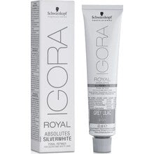Schwarzkopf Professional - Igora Royal SilverWhite Permanent White Refining Color Creme - demi-permanent white hair toning color - 60ml - Feel You
