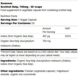 Scottish Kelp 750 mg 30 капсули - Feel You