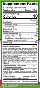 Proven Greens & Reds / High Nutrient Superfood Powder - 360 грама - Feel You