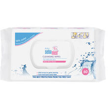 Sebamed - Baby Cleansing Wipes With 99% Water 60 pcs - 60.0ks - Feel You