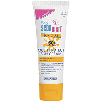 Sebamed - Baby Multi Protect Sun Cream OF 50+ - Krém na opalování bez parfemace - 75ml - Feel You